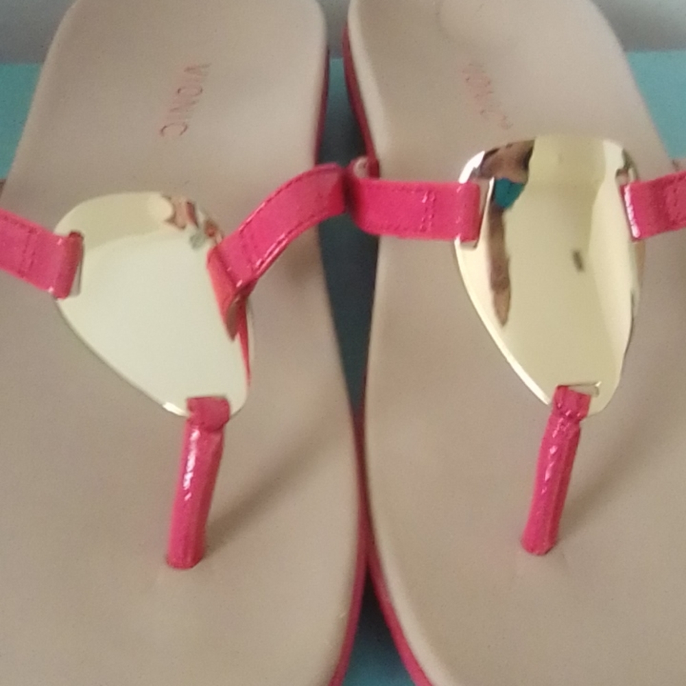 Vionic Mirage Raysa sandals in marigold - Picture 2 of 9